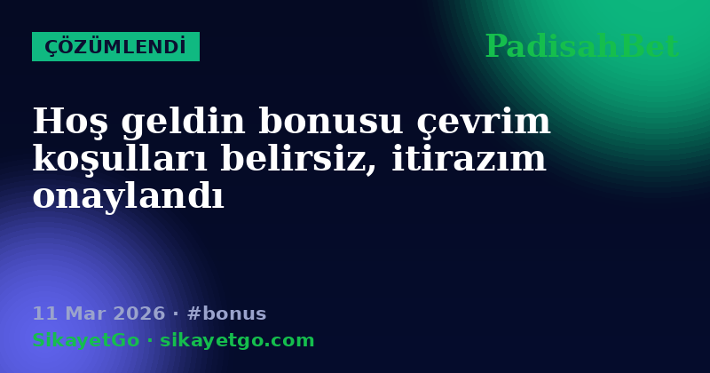 PadisahBet — 11 Mar 2026