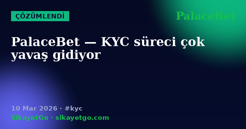PalaceBet — 10 Mar 2026