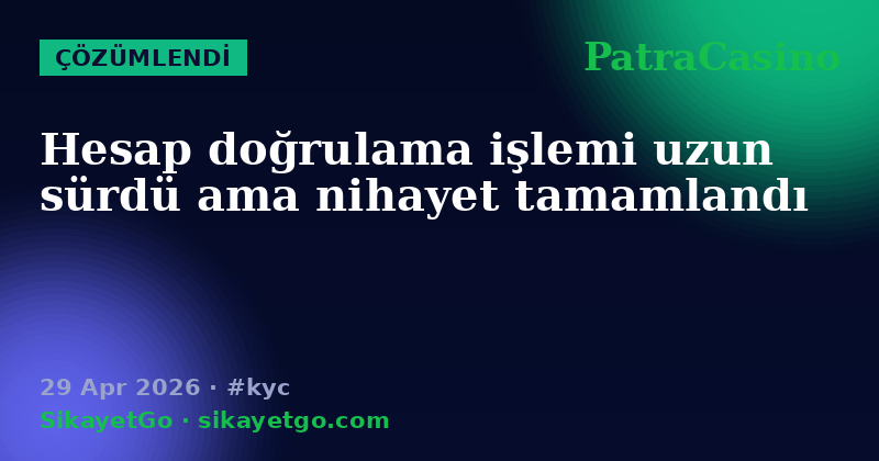 PatraCasino — 29 Apr 2026