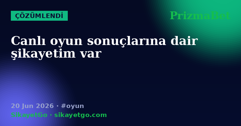 PrizmaBet — 20 Jun 2026