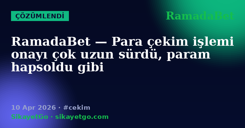 RamadaBet — 10 Apr 2026