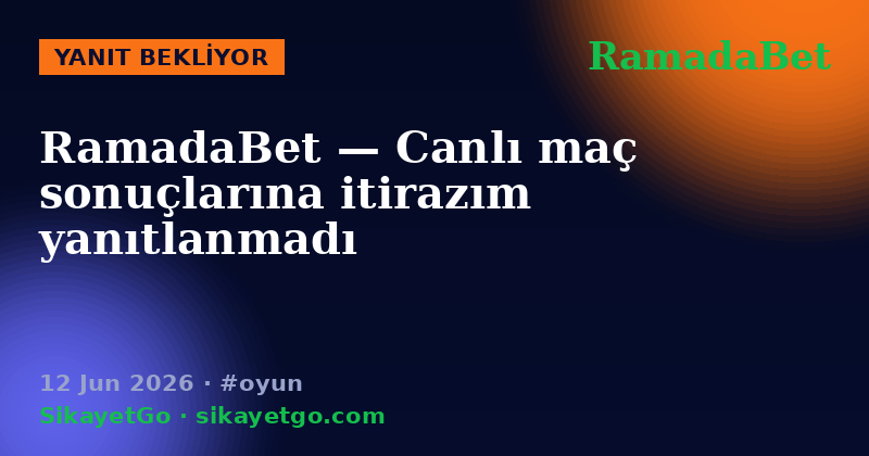 RamadaBet — 12 Jun 2026