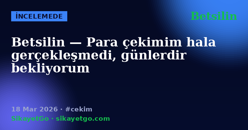 Betsilin — 18 Mar 2026