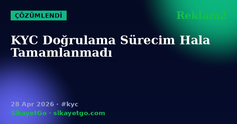 Reklam2 — 28 Apr 2026