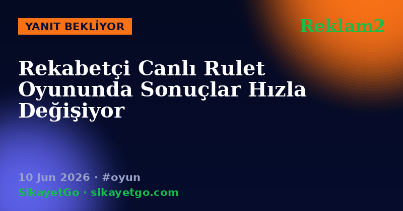 Reklam2 — 10 Jun 2026