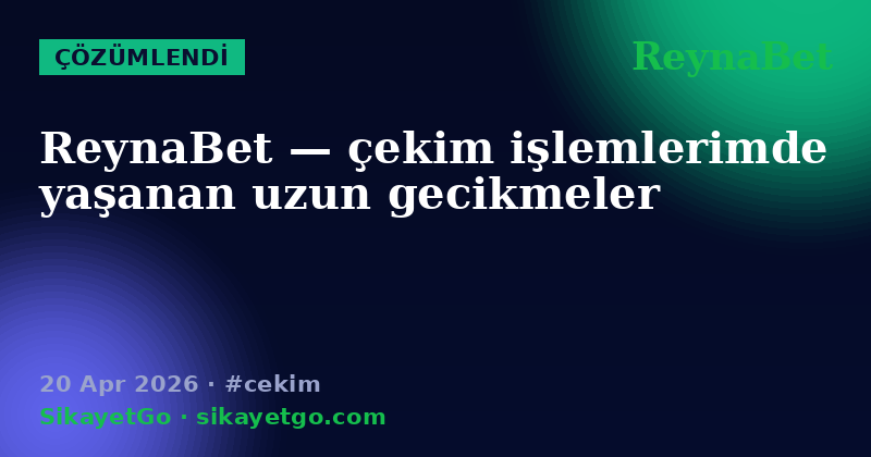 ReynaBet — 20 Apr 2026