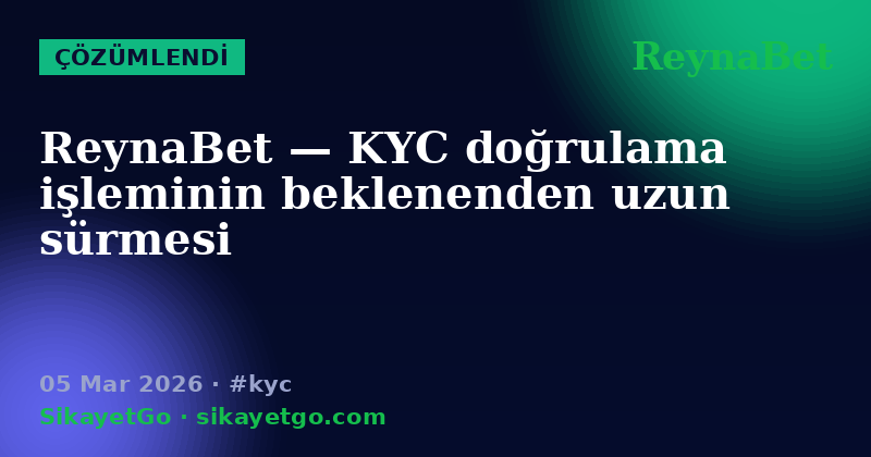 ReynaBet — 05 Mar 2026