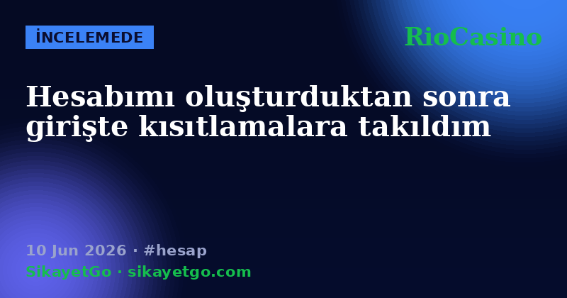 RioCasino — 10 Jun 2026