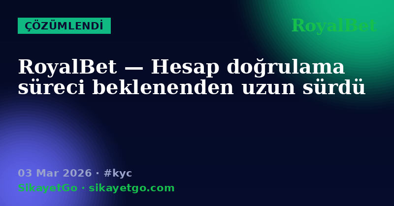 RoyalBet — 03 Mar 2026
