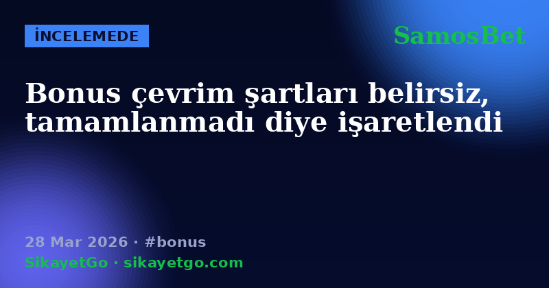 SamosBet — 28 Mar 2026