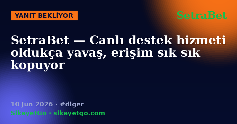 SetraBet — 10 Jun 2026