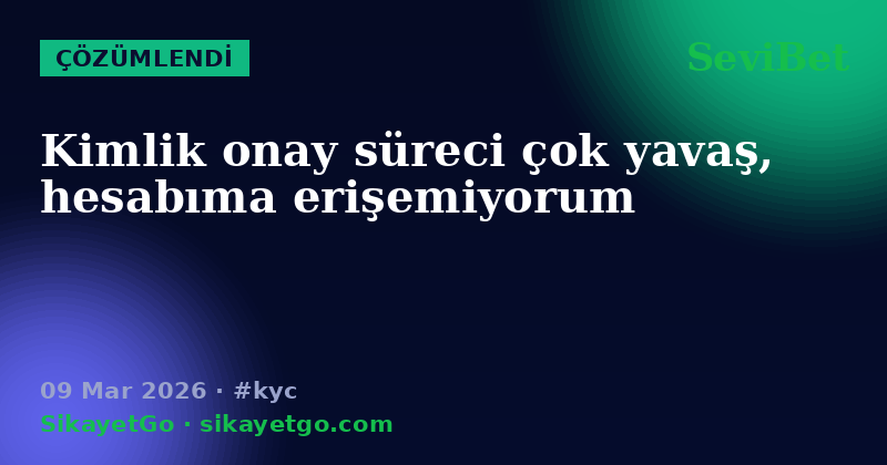 SeviBet — 09 Mar 2026