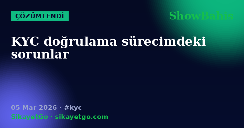 ShowBahis — 05 Mar 2026