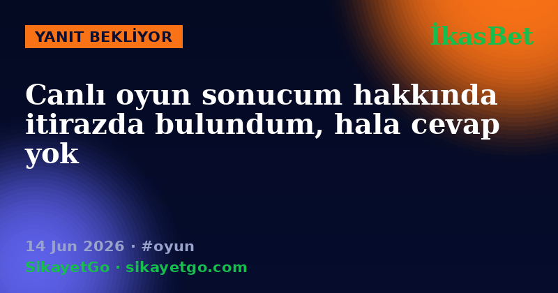 İkasBet — 14 Jun 2026