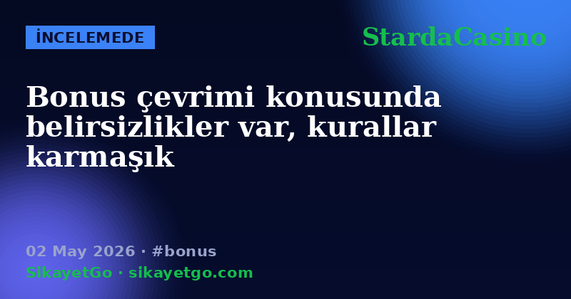 StardaCasino — 02 May 2026