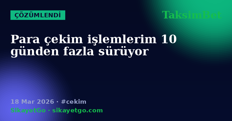 TaksimBet — 18 Mar 2026