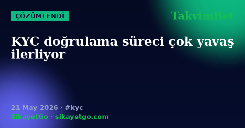TakvimBet — 21 May 2026