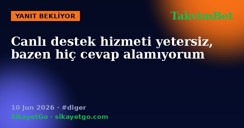 TakvimBet — 10 Jun 2026