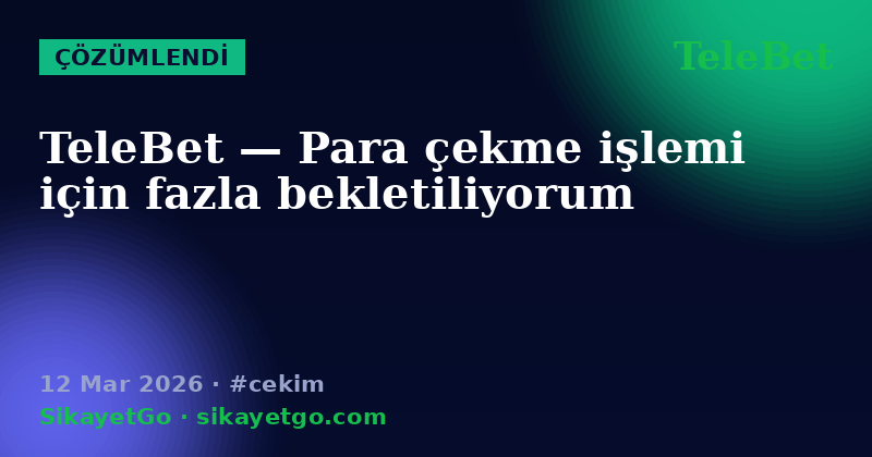 TeleBet — 12 Mar 2026
