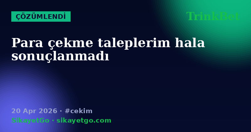TrinkBet — 20 Apr 2026