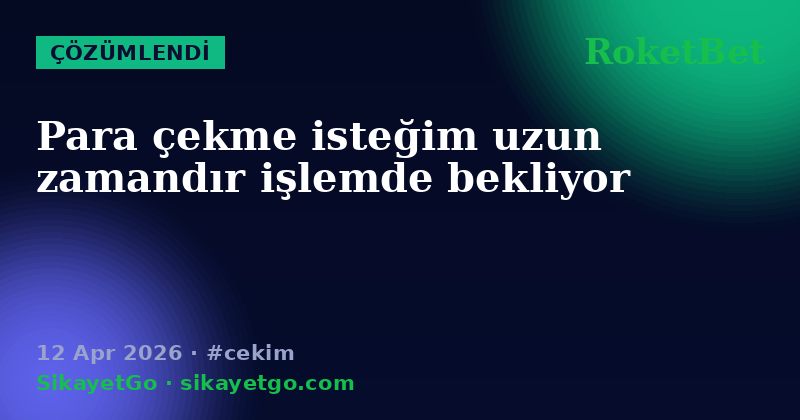 RoketBet — 12 Apr 2026