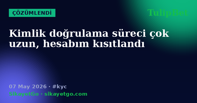 TulipBet — 07 May 2026