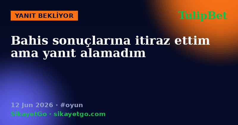 TulipBet — 12 Jun 2026