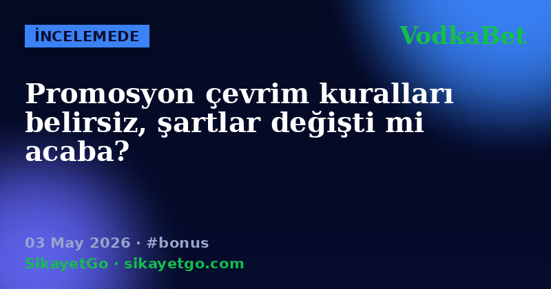 VodkaBet — 03 May 2026