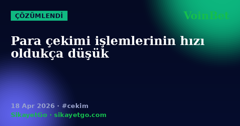 VoinBet — 18 Apr 2026