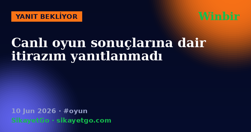 Winbir — 10 Jun 2026
