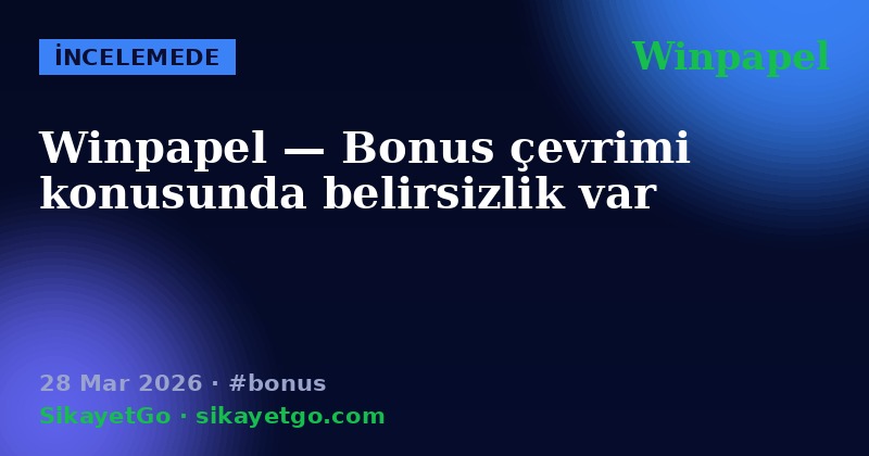 Winpapel — 28 Mar 2026