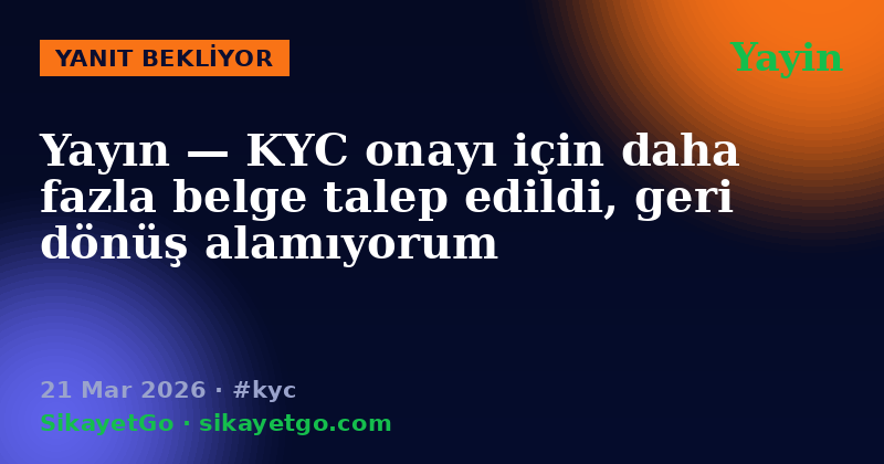 Yayin — 21 Mar 2026