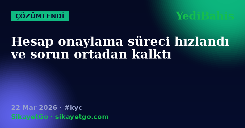 YediBahis — 22 Mar 2026