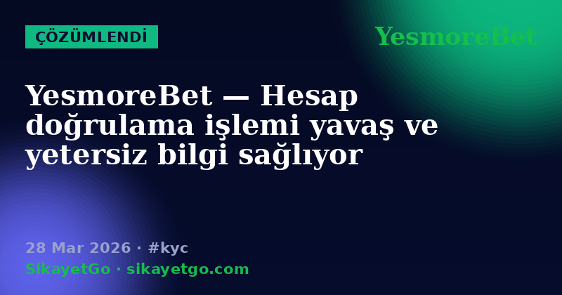 YesmoreBet — 28 Mar 2026