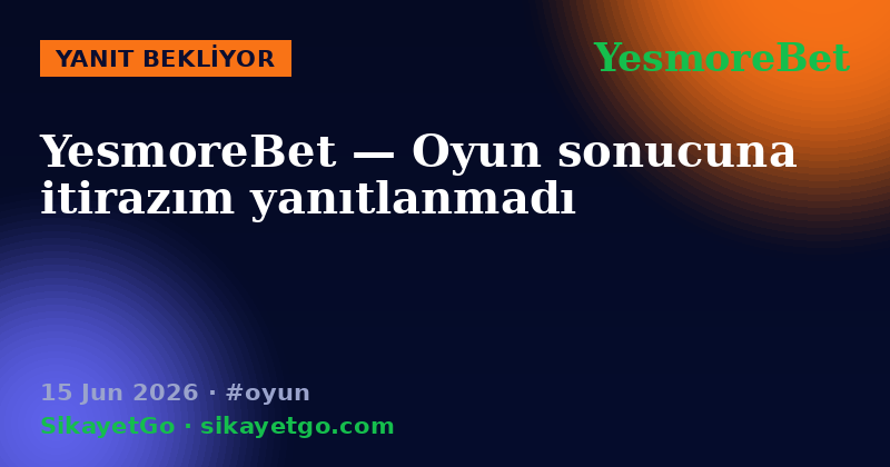 YesmoreBet — 15 Jun 2026