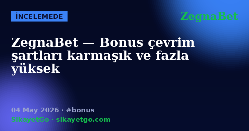 ZegnaBet — 04 May 2026