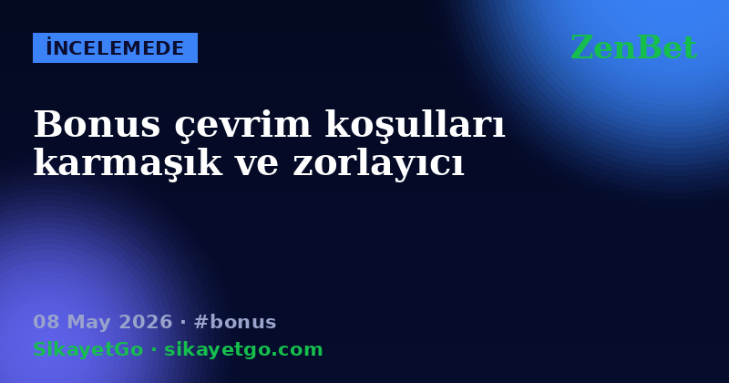 ZenBet — 08 May 2026