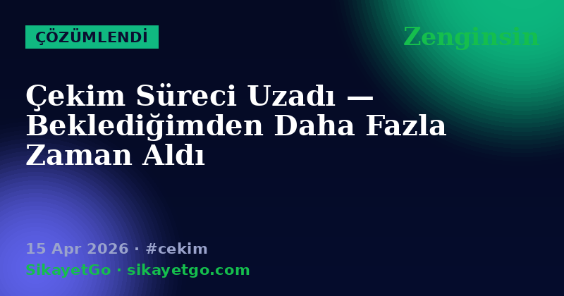 Zenginsin — 15 Apr 2026