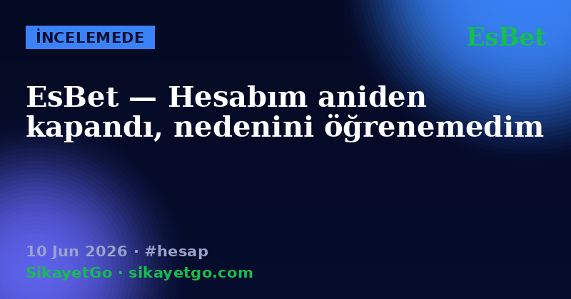 EsBet — 10 Jun 2026