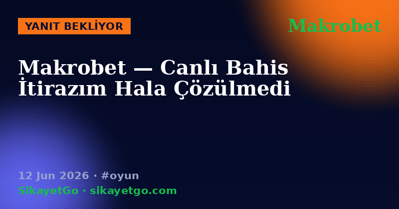 Makrobet — 12 Jun 2026