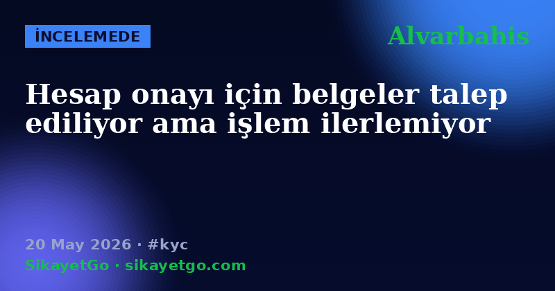 Alvarbahis — 20 May 2026