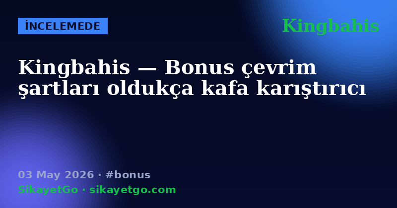 Kingbahis — 03 May 2026