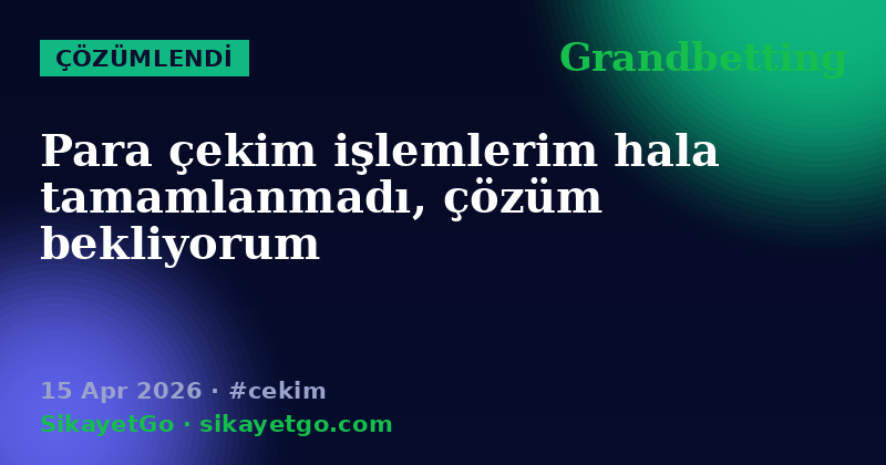 Grandbetting — 15 Apr 2026