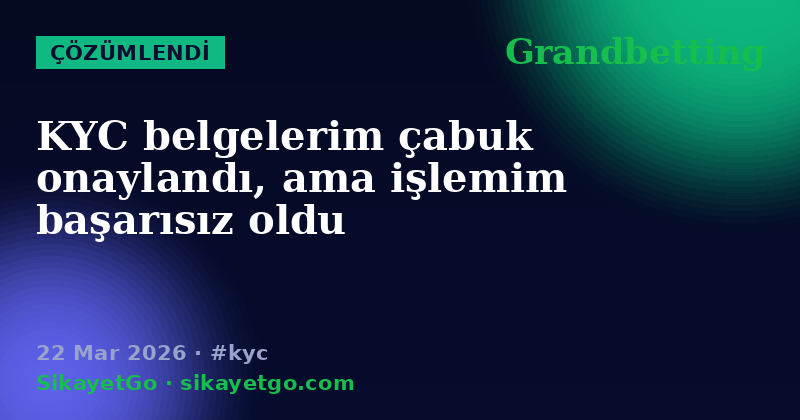 Grandbetting — 22 Mar 2026