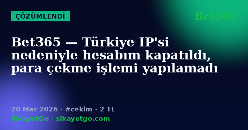 Bet365 — 20 Mar 2026