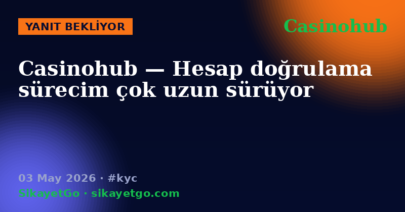 Casinohub — 03 May 2026