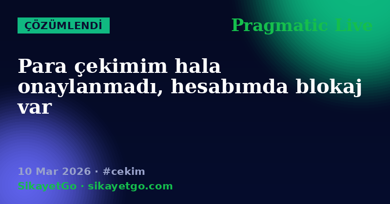 Pragmatic Live — 10 Mar 2026