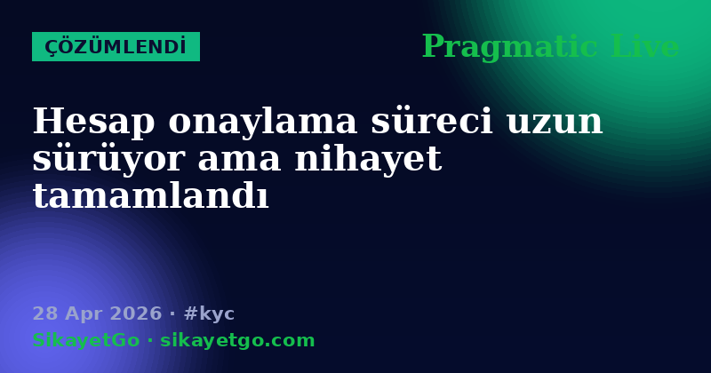 Pragmatic Live — 28 Apr 2026