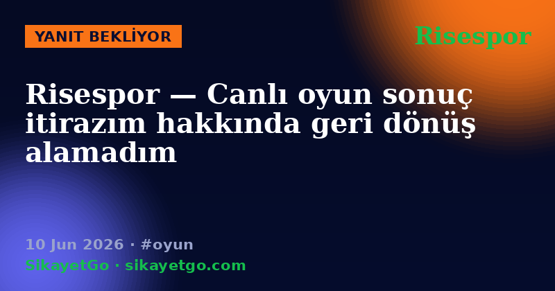 Risespor — 10 Jun 2026