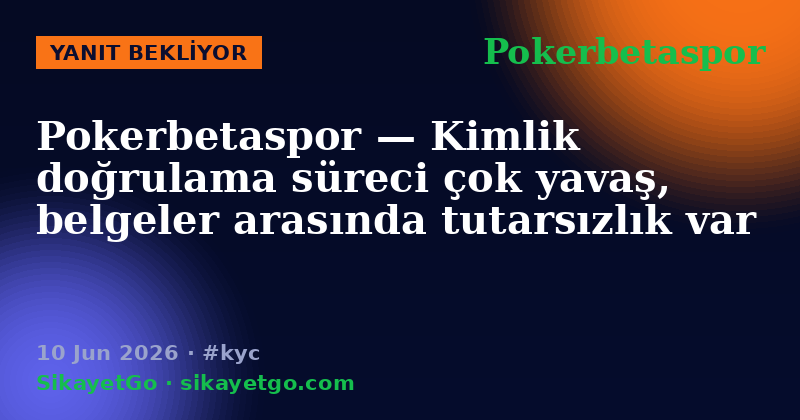 Pokerbetaspor — 10 Jun 2026
